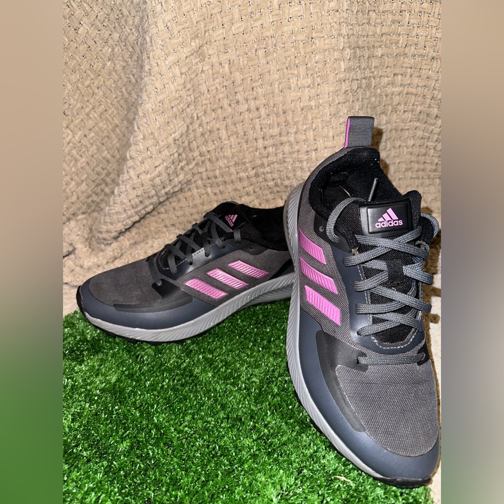 Dark Gray Women Adidas Shoes